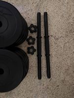 Hantelset zu verkaufen  24,25 kg Gesamtgewicht