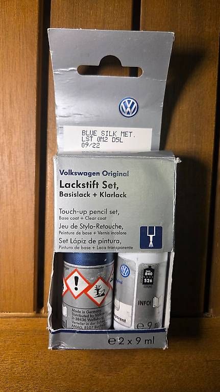 Colori: VW Lackstift "Blue Silk Metallic" – Usato da Brittnau venduto da UsedBrandNew