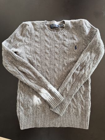 Polo Ralph Lauren, Zopfstrickpullover, Gr.XS, Wolle/Kaschmir