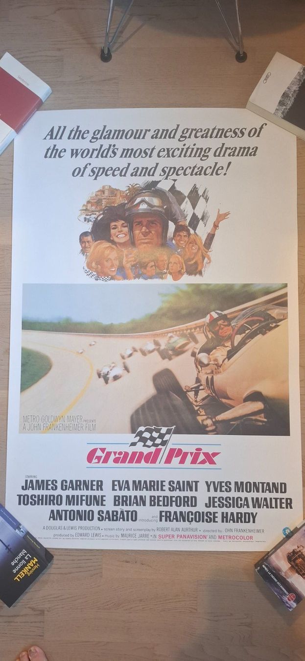 Poster & Bilder: affiche du film GRAND PRIX – Gebraucht aus Chancy von dave58v