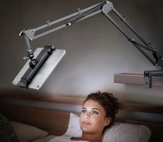 Tablet-Ständer 360 Grad Drehbarer mit Stabilem Aluminiumarm