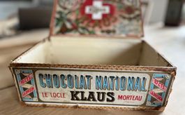 Alte Schachtel von Chocolat Klaus!
