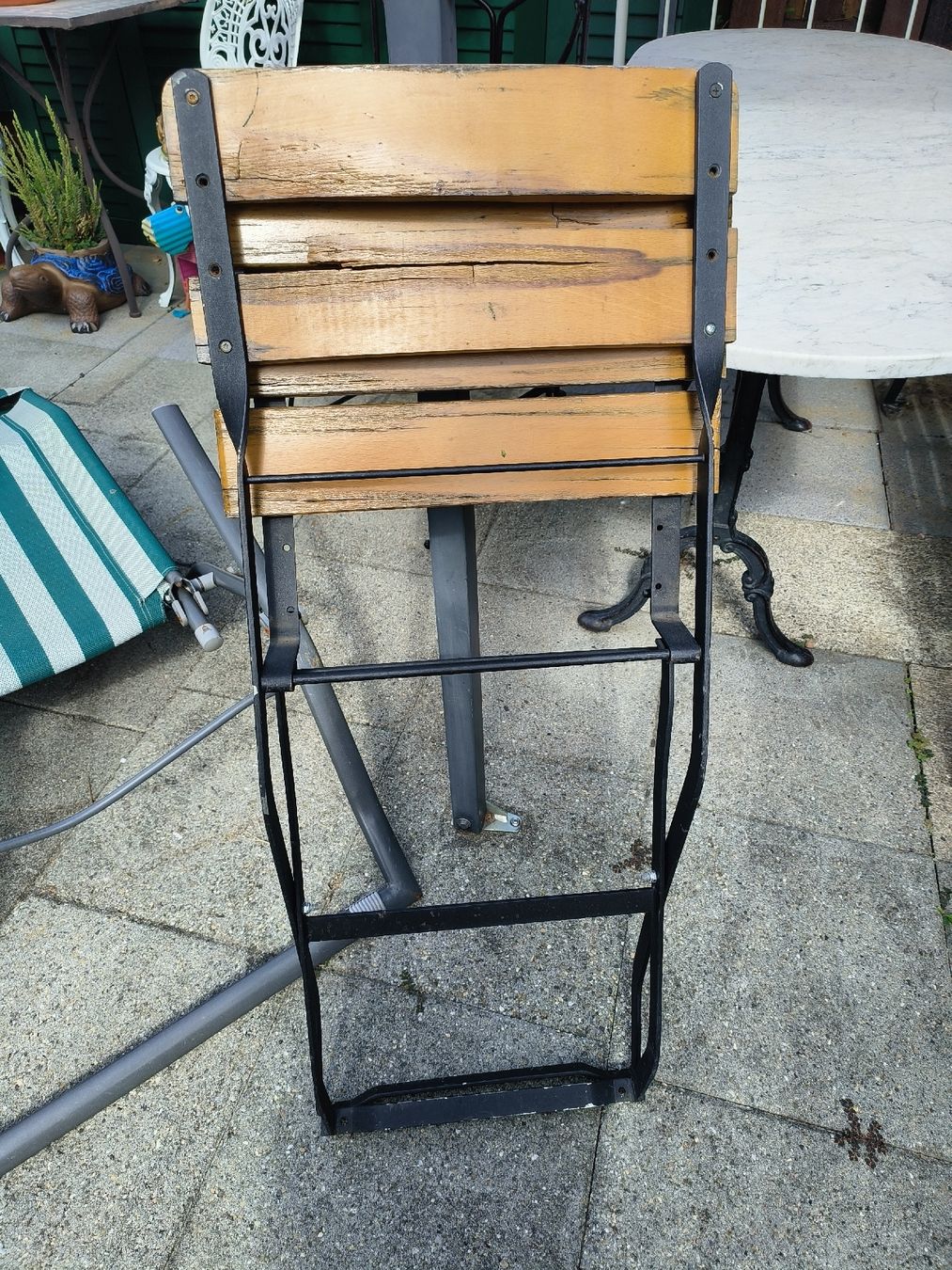 Sedie: Klappstuhl Holz Metall Defekt  – Difettoso da Obfelden venduto da Alf2005 4