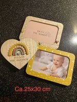 Hübscher neuer Holz Bilderrahmen fürs Babyzimmer