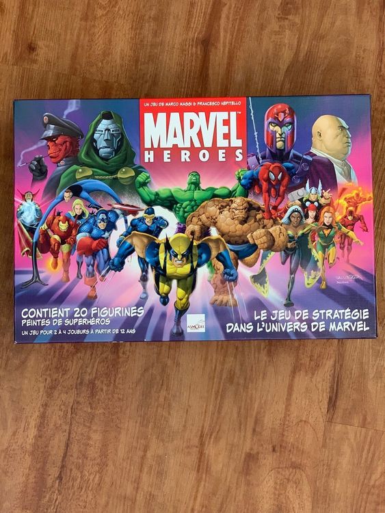 Marvel Heroes, jeu de plateau, stratégie, super état | Kaufen auf Ricardo