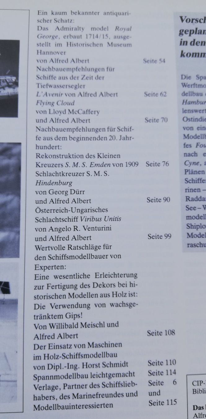 Kit di modellismo & Modellini statici: Buch: Das historische Schiff als Modell – Usato da Thun venduto da Matthias72 5