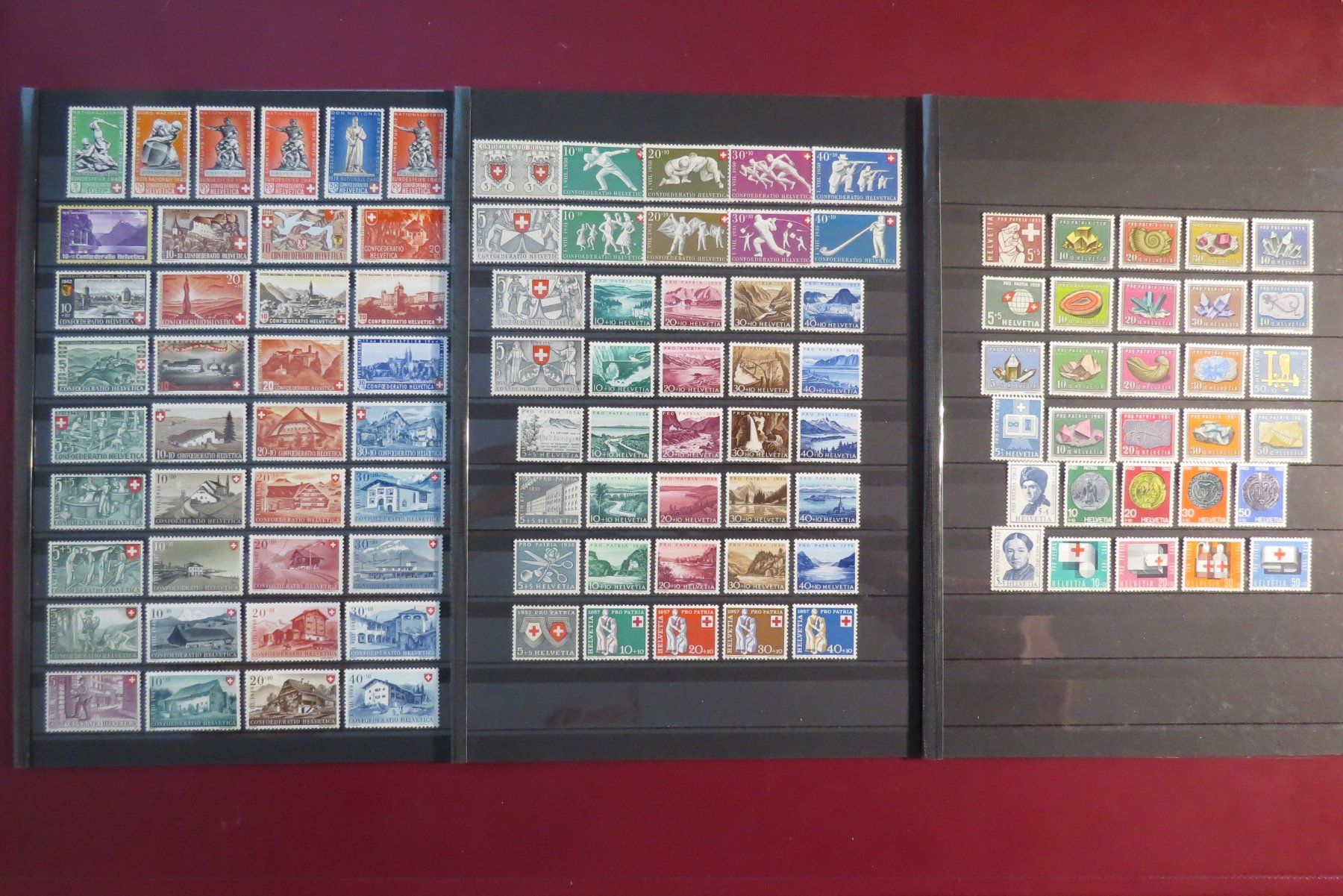 Tutti i francobolli: Sammlung Pro Patria 1938-1963 postfrisch ** kompett – Nuovo (secondo la descrizione) da Brunnen venduto da Kumari