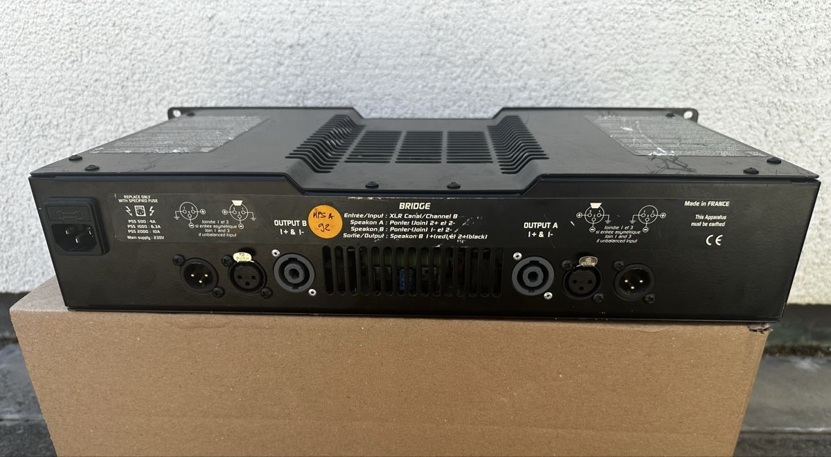 Amplificateurs: PSS 1000 Stereo Power Amplifier  – D'occasion à Zürich par deftwow 4