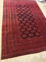 Orientteppich rot handgeknüpft gute Grösse 320x208cm