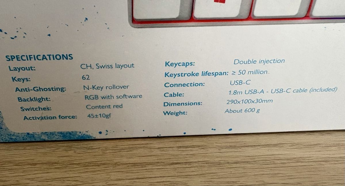 Claviers: Mechanical Keyboard + Mouse Combo – D'occasion à Kriens par afr_f5x5 4