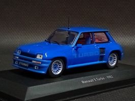 Renault 5 Turbo I 1980-1982 blau           1:43 von Hachette
