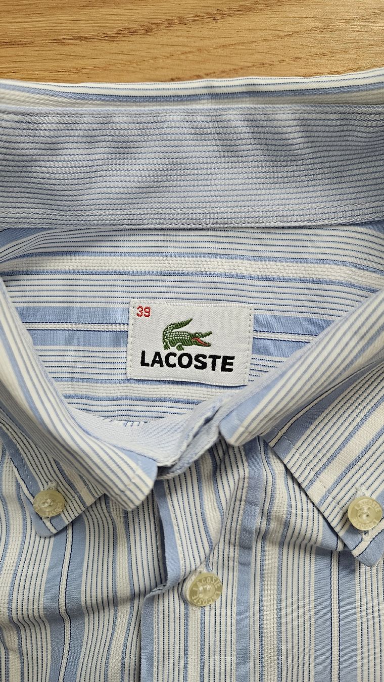 Lacoste Hemden: Lacoste Hemd gestreift Grösse M/39 – Gebraucht aus Rüti ZH von Pacey0 4