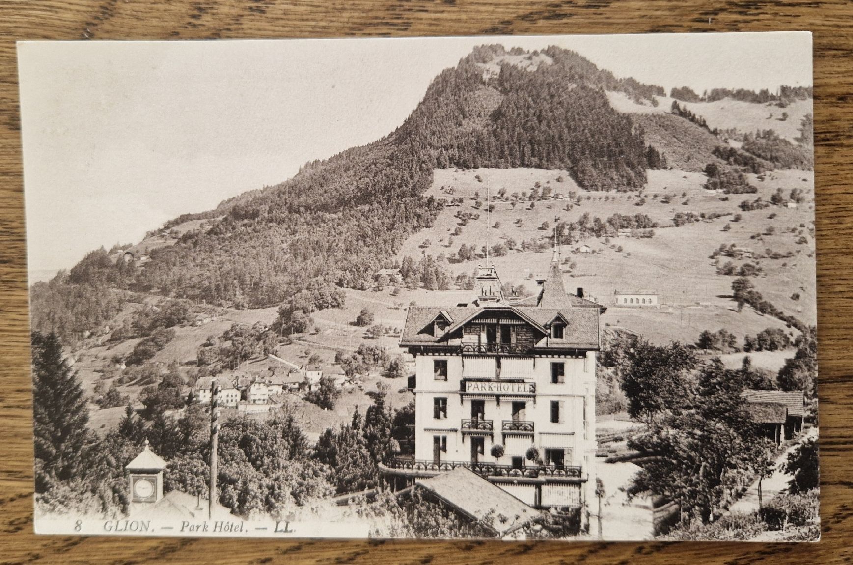 Cartoline postali: Park-Hôtel, Glion – Usato da Ebikon venduto da Donar50