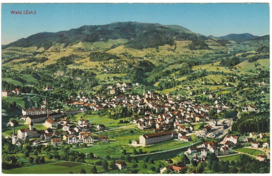 Cartoline postali: AK  Wald ZH – Usato da Zürich venduto da Tolima194