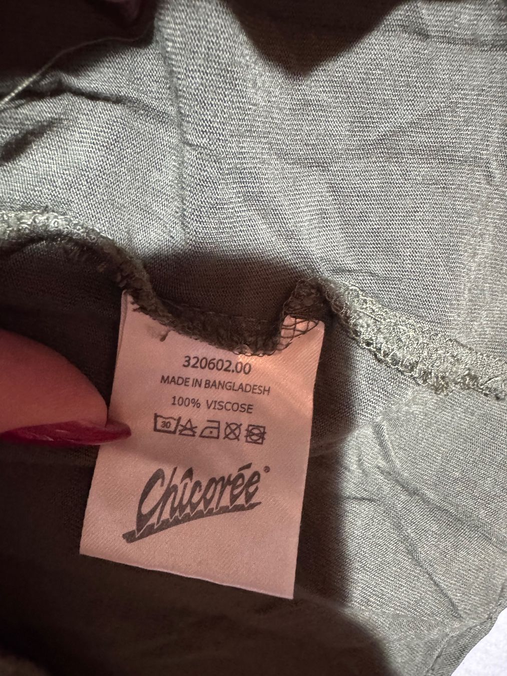 T-shirt: Shirt von Chicoree ca Gr. M 100% Viskose – Usato da Grosswangen venduto da SALE_SALE_SALE 1