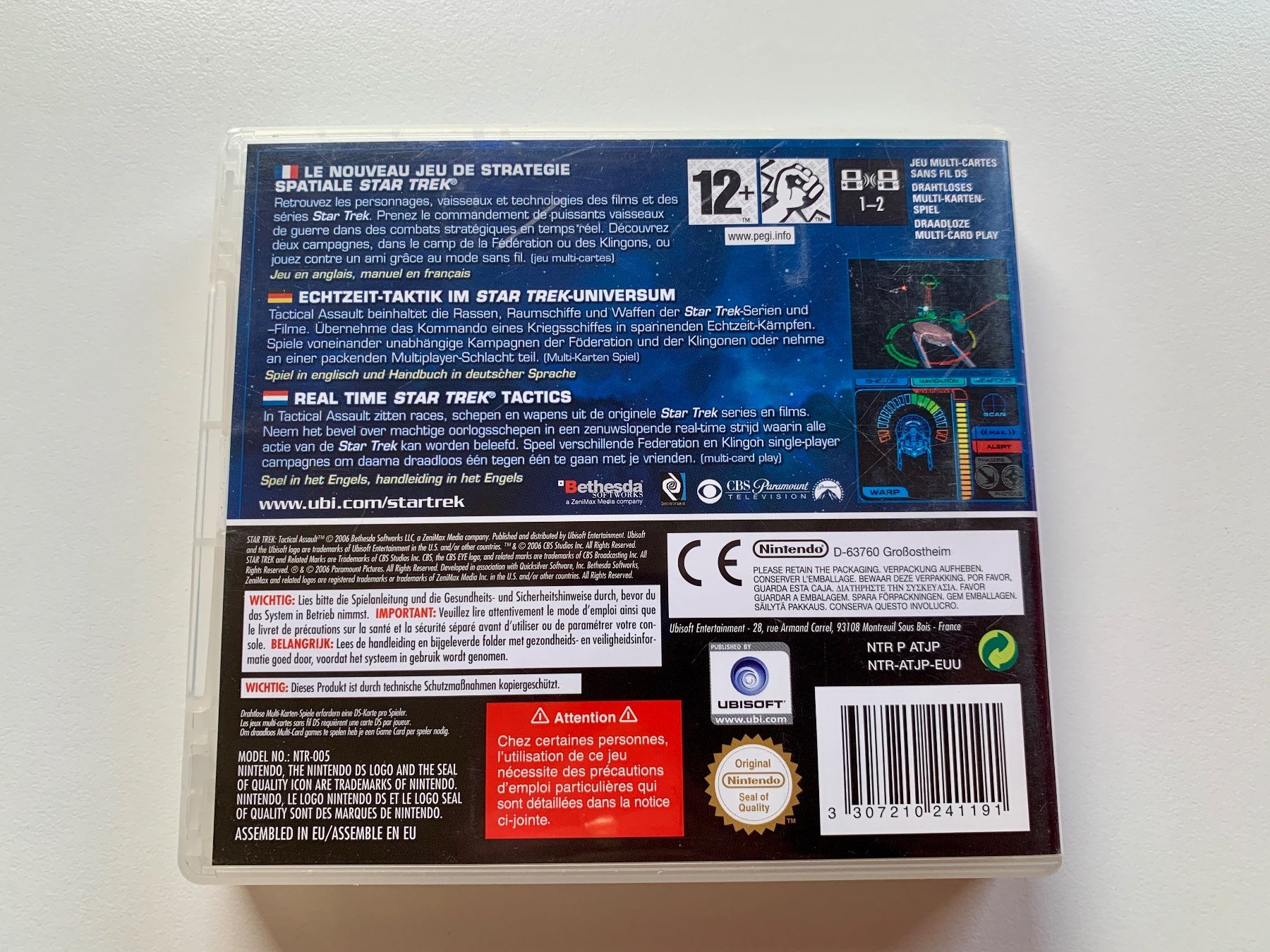 Nintendo Spiele: Nintendo DS: Star Trek Tactical Assault – Gebraucht aus Kaiseraugst von Marsupower 2
