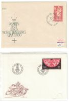 2 FDC - Liechtenstein 1965 und 1975