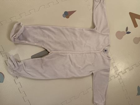 Petit bateau pyjama velours 18m