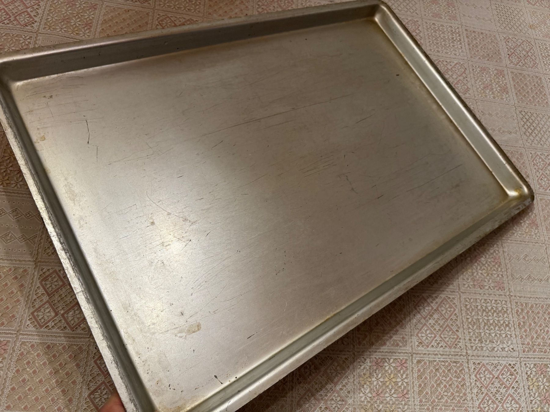 Teglie da forno: Grosses Alu-Backblech 45 mal 65 cm – Usato da Winterthur venduto da sportdisco2 5