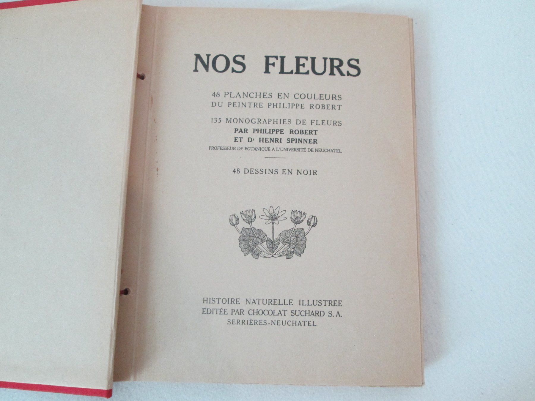 Livres: Nos Fleurs – D'occasion à Neuchâtel par Dualseele 1