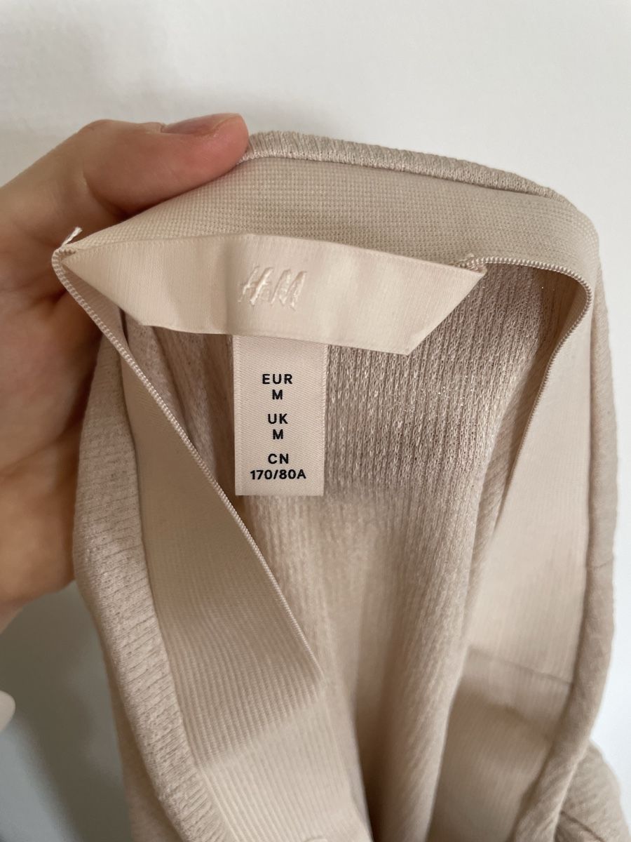 H&M Gonne: H&M Wrap Skirt Beige, Gr. M – Usato da Zürich venduto da katidust 2