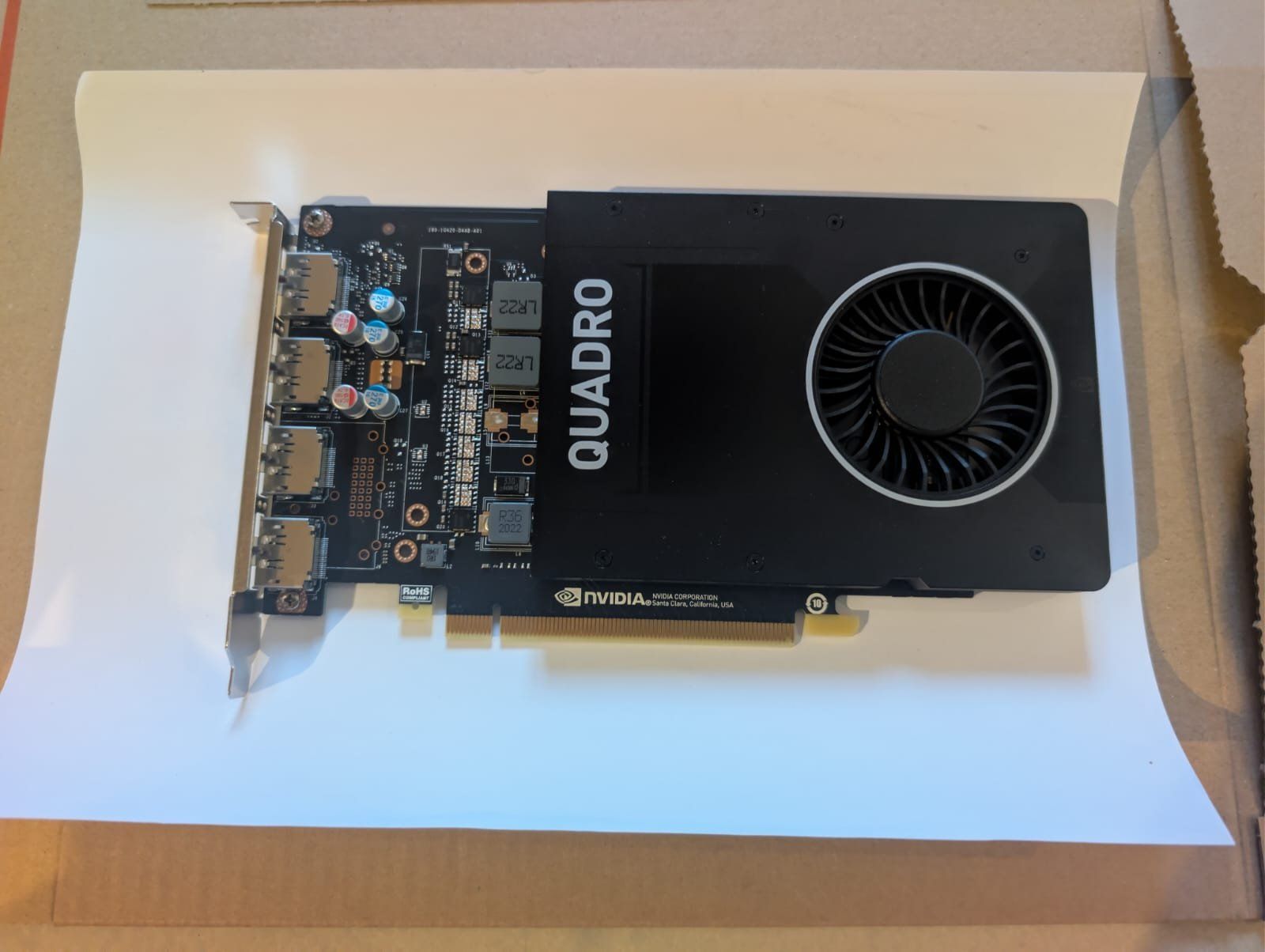Nvidia Schede grafiche: NVIDIA Quadro P2200 – Usato da Hendschiken venduto da Sillii
