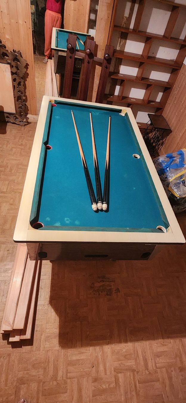 Tables de billard: Billiard Tisch 60er Jahre – D'occasion à Bonfol par mai_p9rx 1