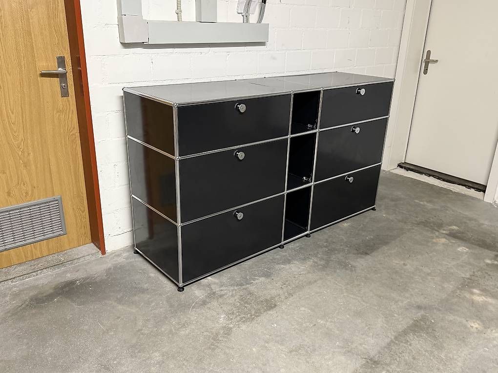 USM Cassettiere: USM Haller Sideboard Schwarz – Usato da Dietikon venduto da Kumar_Occasionen 3