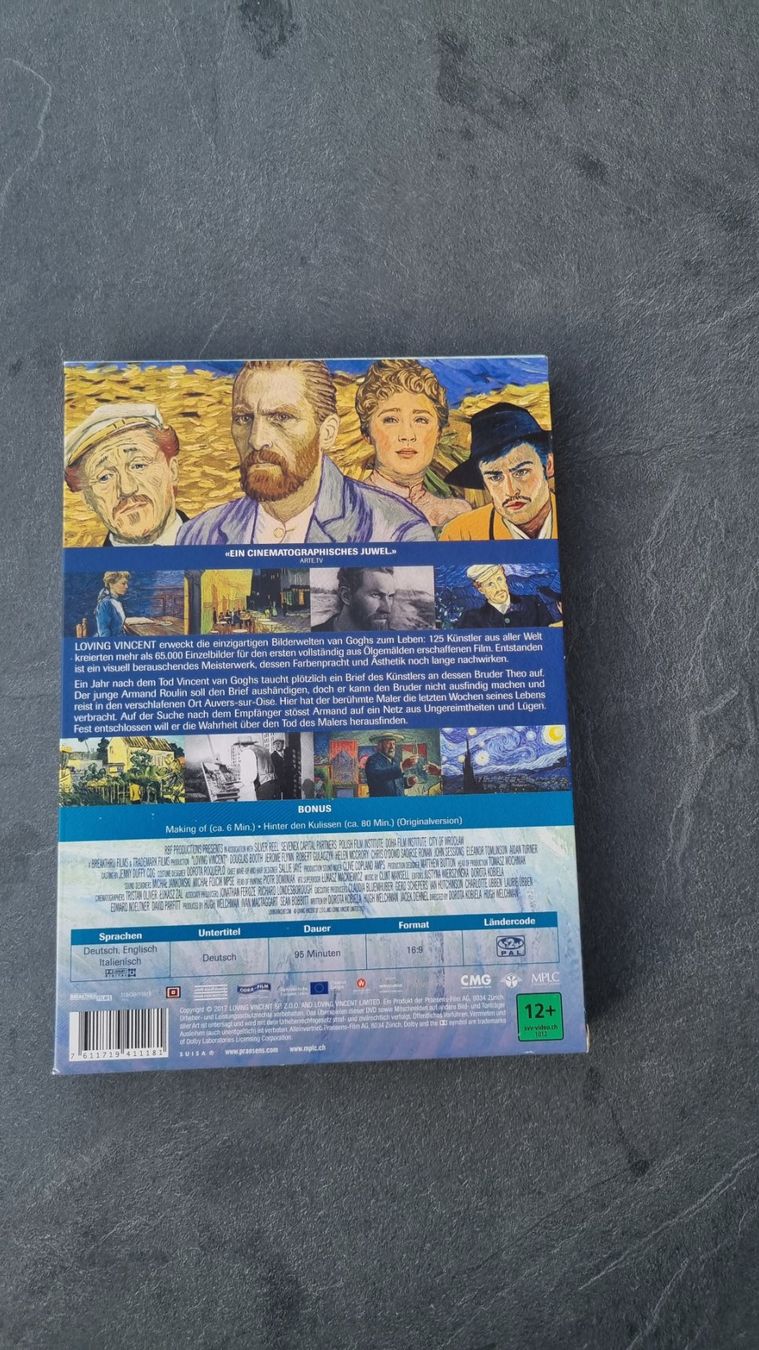 Tutti i DVDs: DVD Loving Vincent – Usato da Meilen venduto da lisma29 1