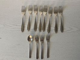 12-teiliges WMF Silberbesteck Set