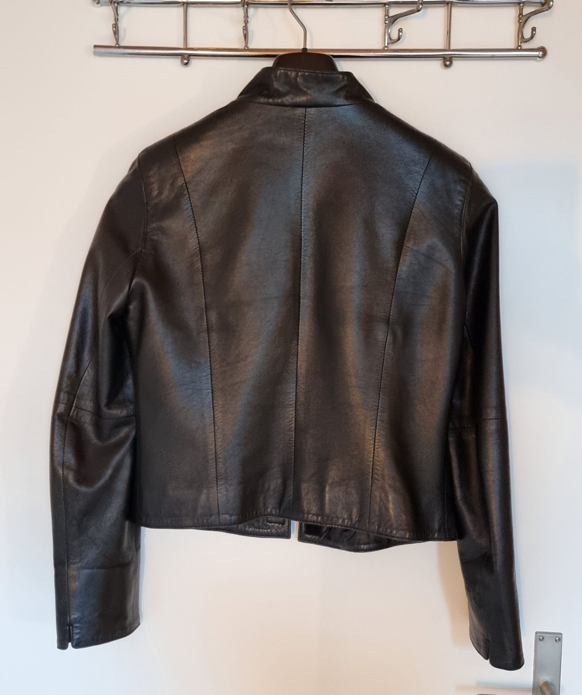 Vestes: Echte Lederjacke aus Lammnappa, Gr. S/36 – D'occasion à Gontenschwil par shop2hand 1