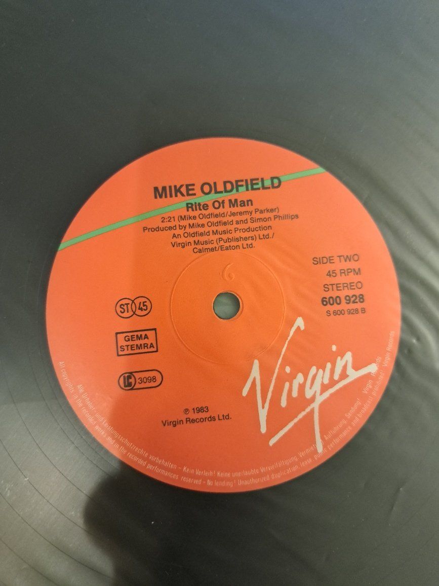 Dischi in vinile: Maxi-Single: Mike Oldfield. Moonlight shadow (extended vers – Usato da Glashütten venduto da Christheswiss 3