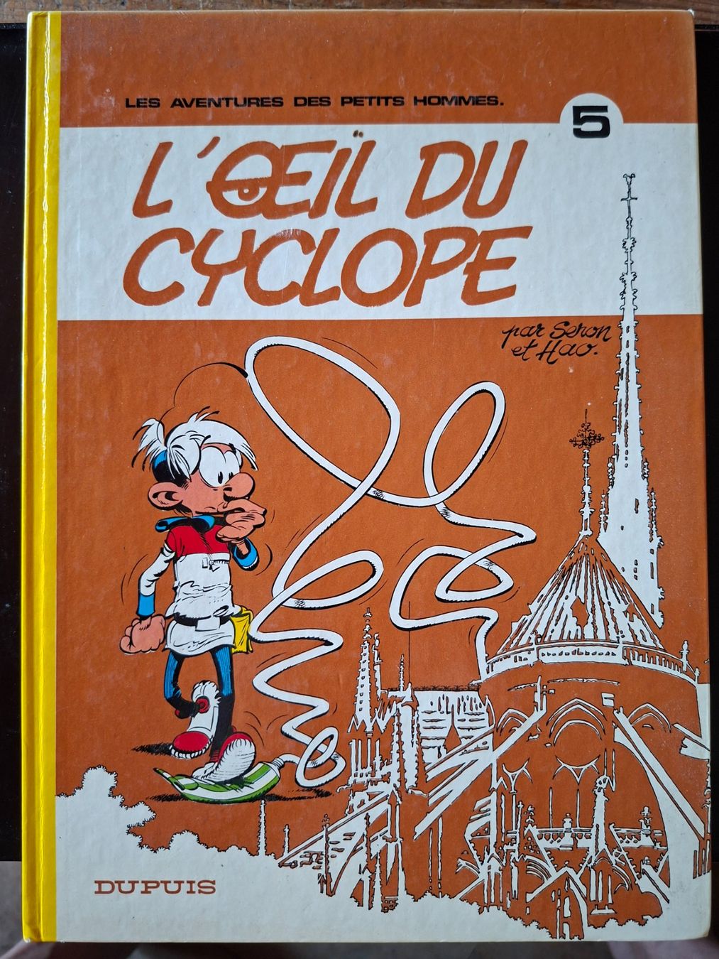 Fumetti: LES PETITS HOMMES N°5 EO  L 'oeil du cyclope – Usato da Neuchâtel venduto da skajams
