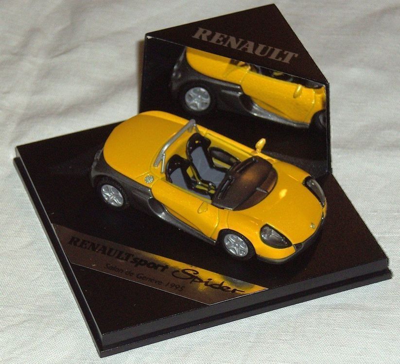Voiture Miniature Renault Sport Spider Rouge 1/43 - Occasion