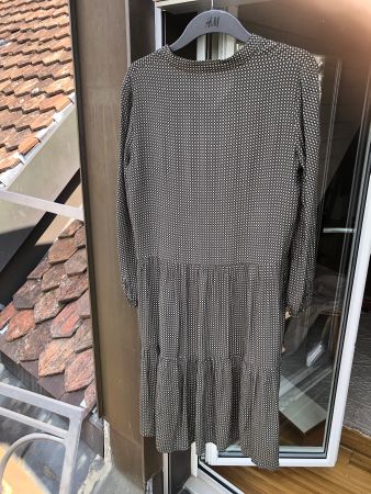 Opus Viskose Kleid Gr. XS / 34 grün
