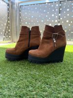 Bottines à talon compensés - Chaussures pour femme