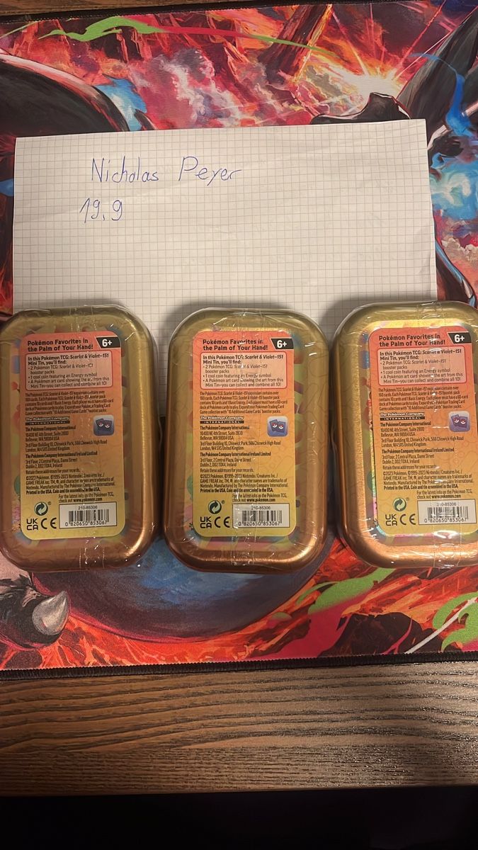 Pokémon Sammelbilder & Trading cards: Pokemon 151 Mini Tin  – Gebraucht aus Wädenswil von pet_2g8j 1