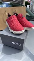 Ecco Halbschuhe Damen rot Grösse 41neuwertig