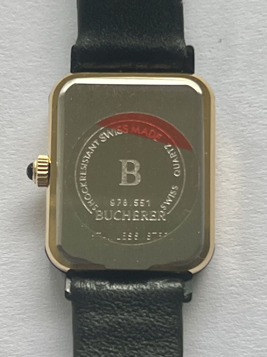 Bucherer Orologi: Montre Bucherer Quartz Suisse – Nuovo (secondo la descrizione) da Chavornay venduto da mit_97r8 1