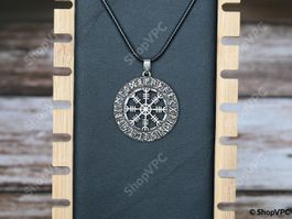 Amulett Halskette Wiking nordisch - Collier Amulette Vikings