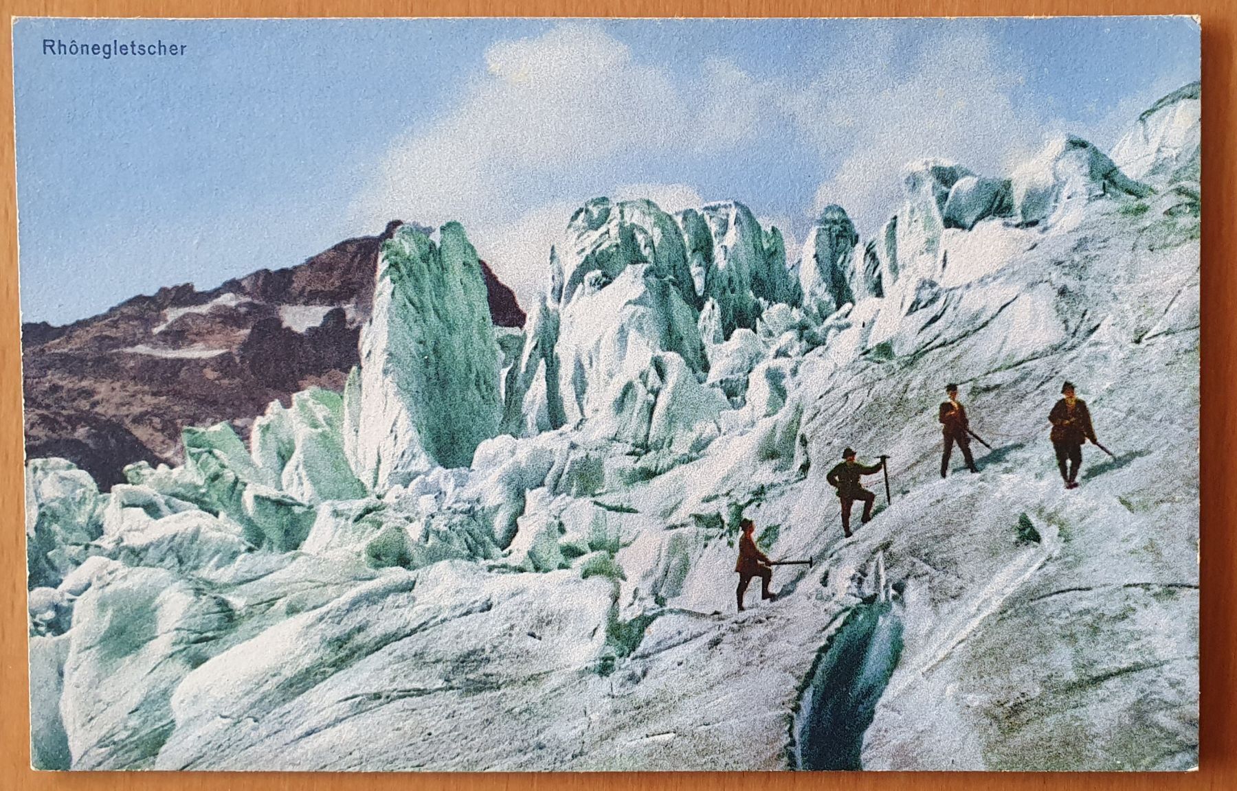 Ansichtskarten: 3 Ansichtskarten vom Rhonegletscher – Gebraucht aus Kreuzlingen von Rschweiz1 3