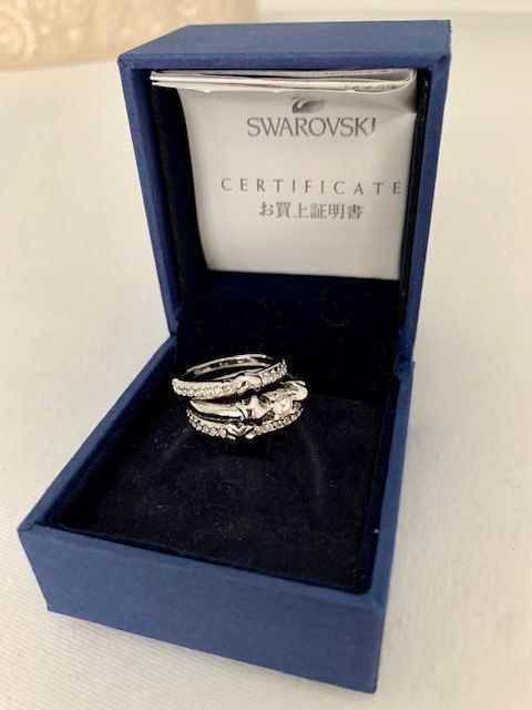 Anelli: Swarovski 3 rings set – Nuovo e nell'imballaggio originale da Dallenwil venduto da ZD2019 1