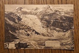 Rhonegletscher mit Hotel Gletsch