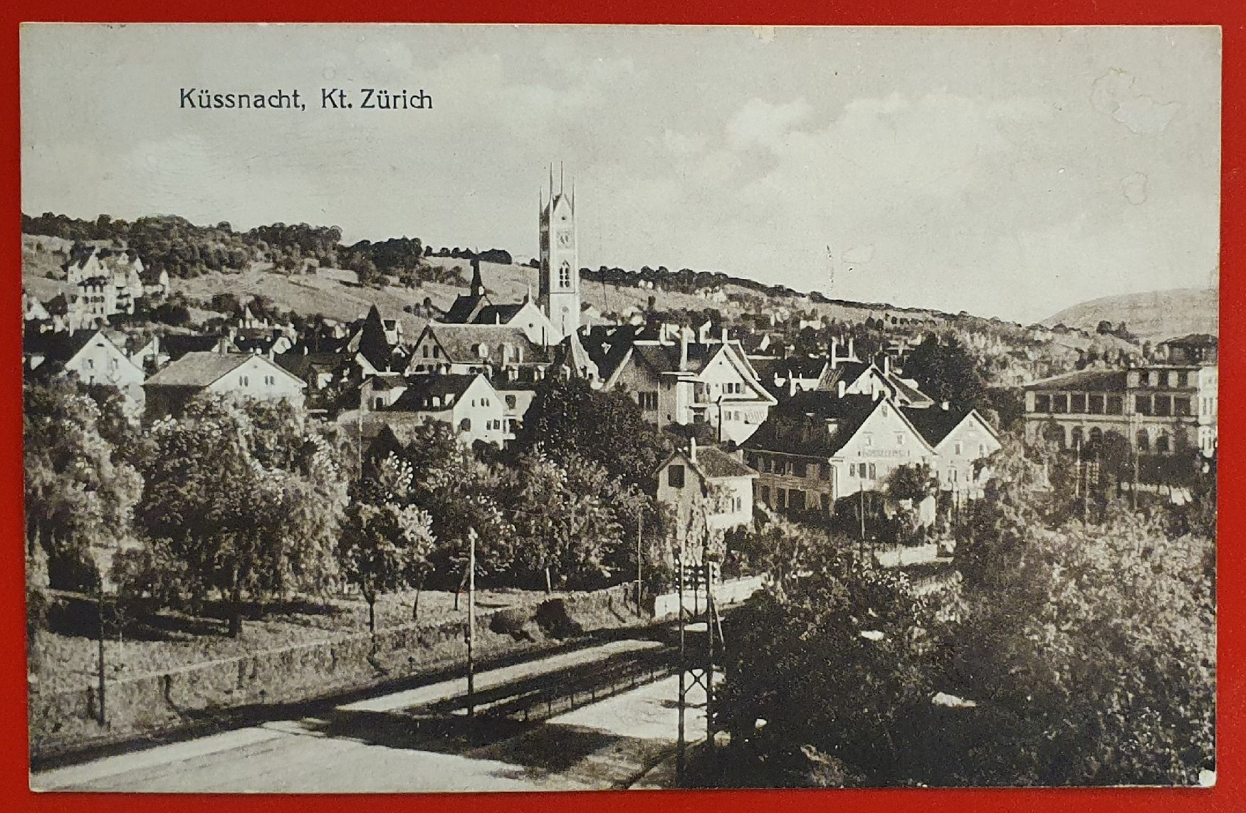 Cartoline postali: Küssnacht ZH 1917 – Usato da Kreuzlingen venduto da Rschweiz1