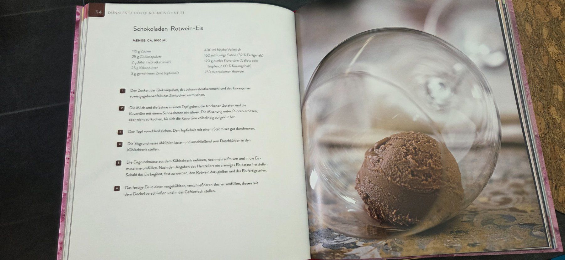 Bücher: 2 Bücher f. Glace machen:  Die Eis-Bibel / Eis- Abitur – Gebraucht aus Bremgarten b. Bern von Marge7979 7