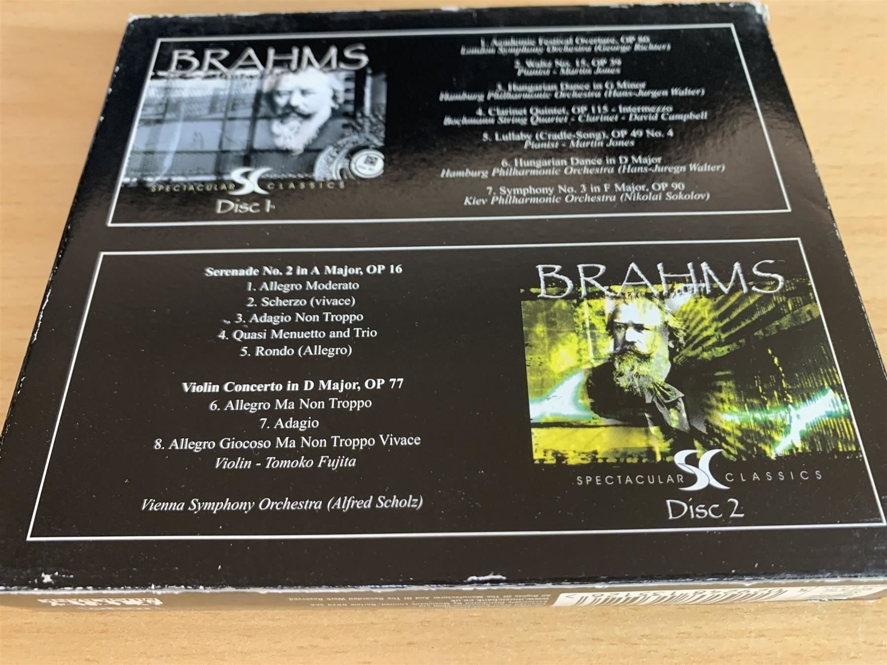 CDs: Brahms - Brahms - 2 CD – Gebraucht aus Rikon im Tösstal von Alpenmutz 1