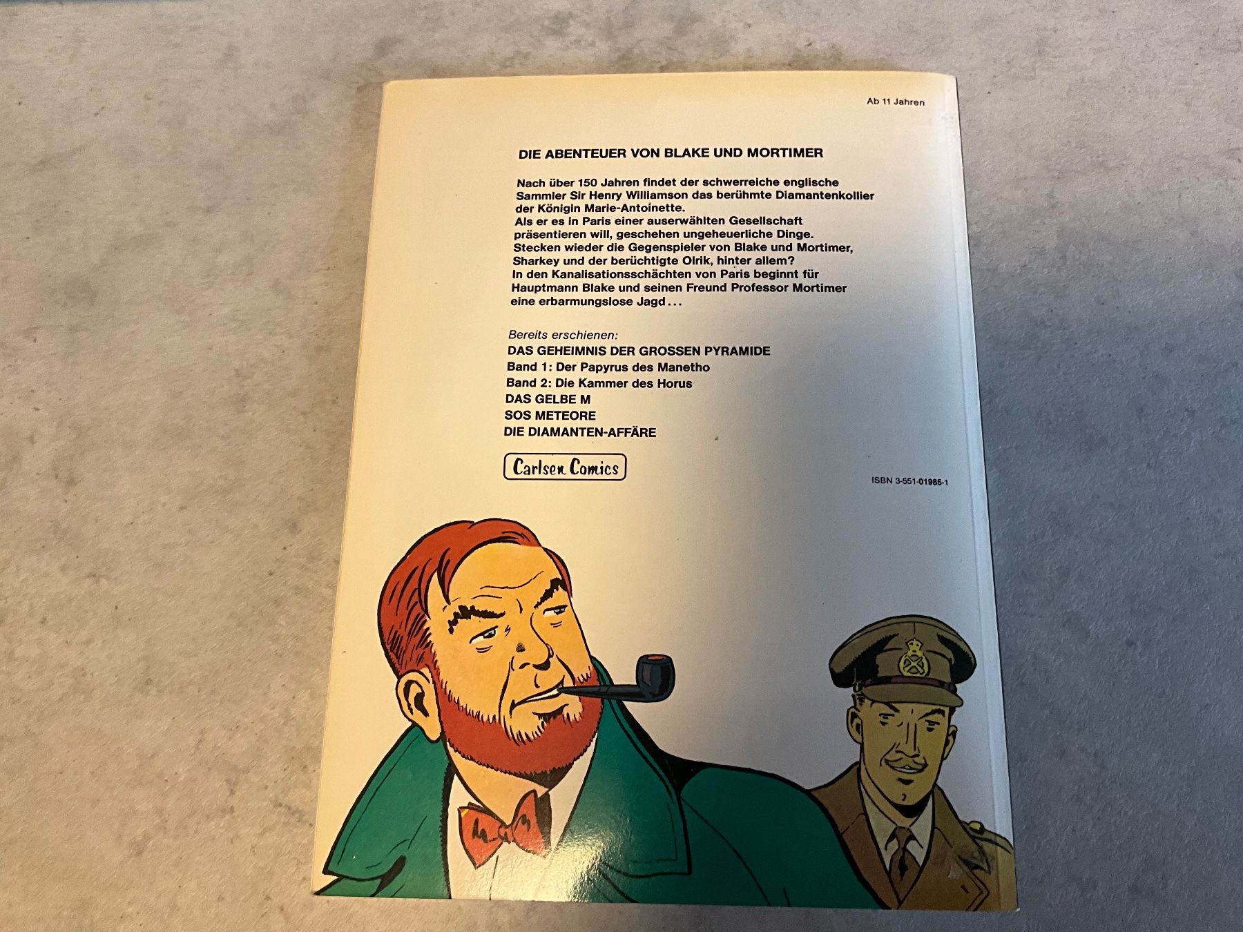 Fumetti: Blake und Mortimer-Bd.5-Die Diamantenaffaere – Usato da Agriswil venduto da Ueli03 6