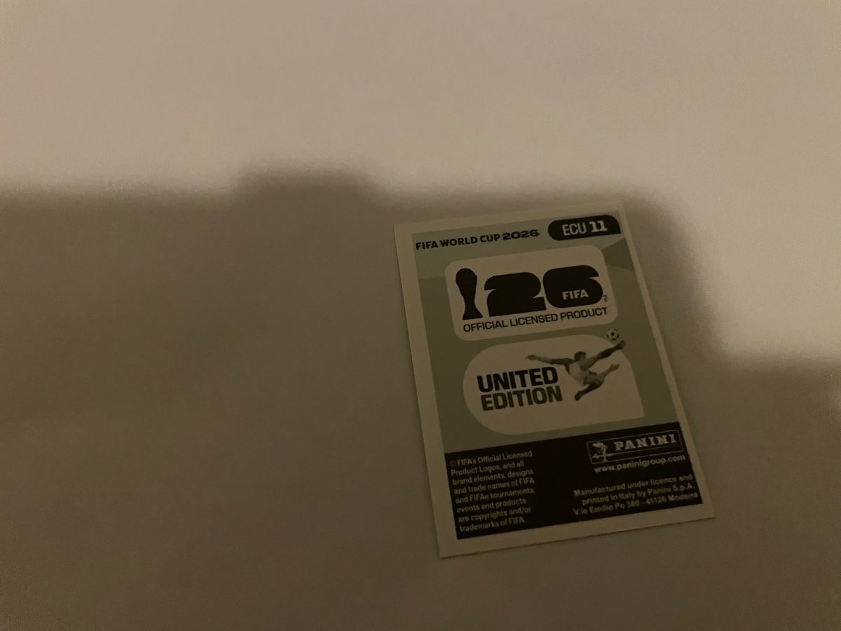 Panini Carte collezionabili: FIFA WM 2026 Kendry  Paez ECU 11 – Nuovo (secondo la descrizione) da Winterthur venduto da Cobraforce 1
