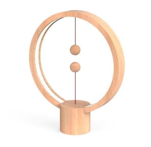 Lampade: Heng Balance Lampe rund Holz hell – Nuovo e nell'imballaggio originale da Diepoldsau venduto da preisparadies-ch