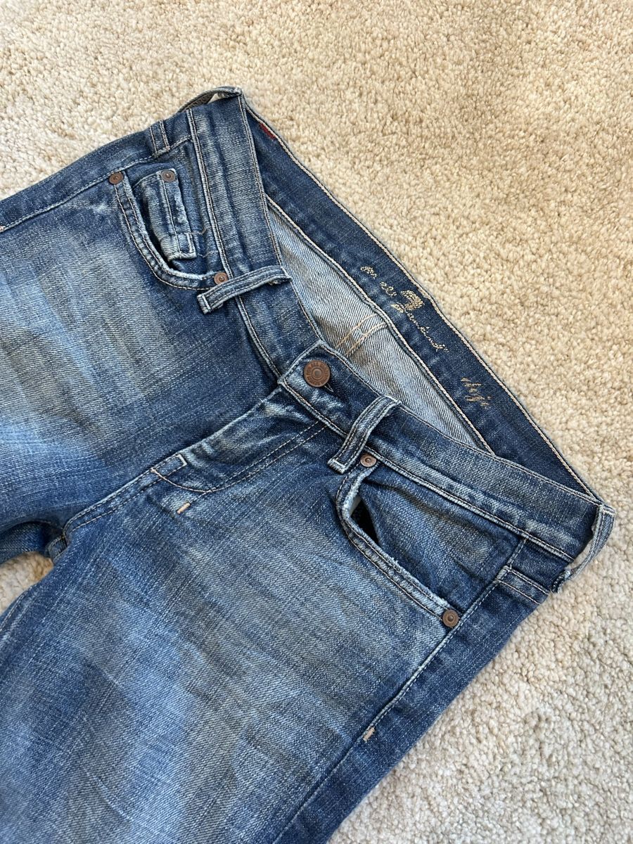 Jeans: super cute y2k jeans with design on backpockets   – Gebraucht aus Dietlikon von leaaasells 3